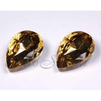 Кристалл ювелирный "Капля" 10х14мм (стекло) RGLA-A008-10x14mm-M цв.03